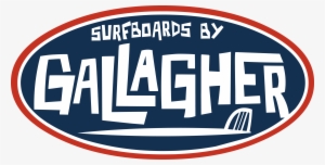 Gallagher Surfboards And Skateboards - Vintage Surf Logo