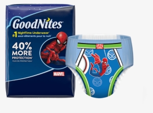 Ropa Interior Nocturna Goodnites® Para Niños Y Diseño - Goodnites Bedtime Pants For Boys, Size Xs - 15 Count