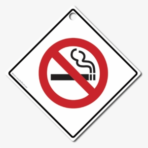 "no Smoking Symbol" - Caution No Smoking Sign
