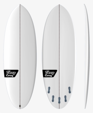 Curvy White - Spudster Xf Futures White 5ft 6in Surfboard