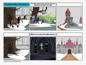 Unicorn Story - Cartoon