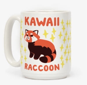 Red Panda Coffee Mug - Kawaii Raccoon