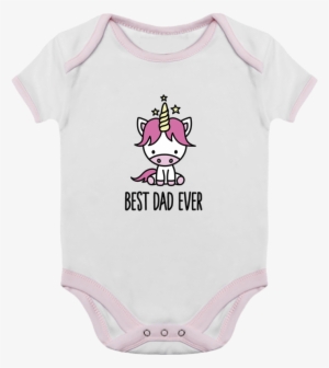 Baby Body Contrast Best Dad Ever By Laundryfactory - T Shirt Baby Names