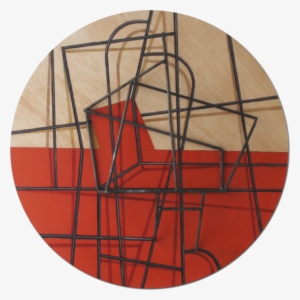 Costelación Sobre Rojo - Circle