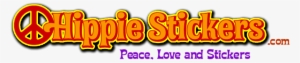 Hippie Stickers - Hippie Car Sticker