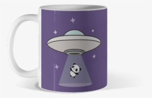Kawaii Cute Panda Bear Abduction - Cute Baby Panda 11oz Brandeis Blue Mug Design By Humans