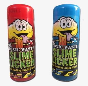 The Design Of These Are Kinda Creepy And Weirdly Fun - Toxic Waste Slime Licker Blue Razz