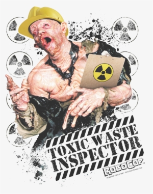 Robocop Toxic Waste Inspector Youth T Shirt - Robocop T Shirt