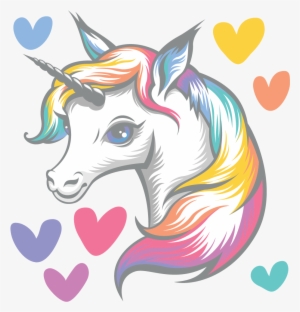 Cute Baby Unicorn Transparent Png - Personalised Sequin Cushion Unicorn