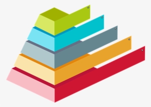 Colorful Pyramid 3d Infographic Chart Info - Analiticas