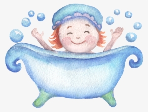 Cute Bathtub Transparent Decorative
