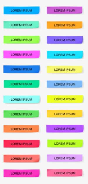 Post It Strips - Post It Notes Strips