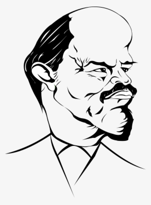 Lenin Caricature Face Funny Man - Lenin Caricature