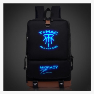 Mcgrady School Backpack Glow In The Dark - Minecraft Creeper Backpack Schoolbag Booksbag New Version
