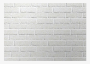 White Brick Wall Background Poster • Pixers® • We Live - Wall
