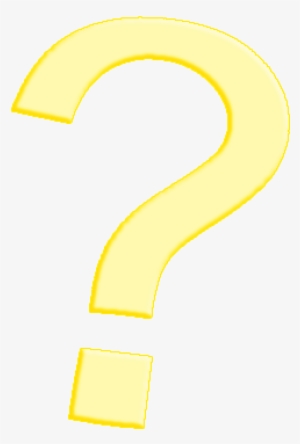 Question Mark Yellow - Question Mark