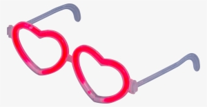 Glow Heart Glasses, , Large - Glasses