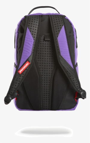 Sprayground 3m Purple Rubber Shark Laptop School Backpack - Sprayground Purple 3m