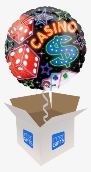 Casino Neon Dice Cards And Poker Mix - Happy 6th Birthday Transparent