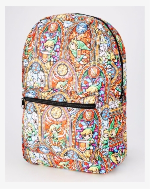 Legend Of Zelda Stained Glass Link Backpack, Now On