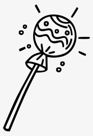 Vector Illustration Of Lollipop Sucker Candy Confection - Clip Art