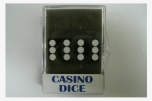 Black Precision Casino Dice