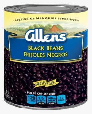 Allens® Black Beans - Allens Lima Beans, Green And White - 15.25 Oz Can