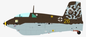 Aircraft Fighter Germany Transparent Image - Me 163 Png