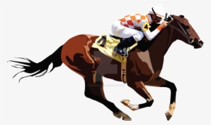 Jockey By Theobligatory Pluspng - Caballo De Carrera Png