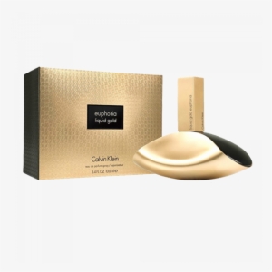 Calvin Klien Liquid Gold Euphoria For Women Eau De - Calvin Klein Euphoria Liquid Gold For Women 100ml (edp)