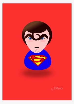 Vector Superman - Cartoon