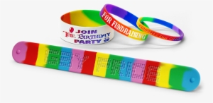 Wristbands With Rainbow Colors - Rainbow Wristbands