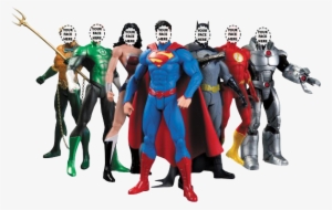 Superhero Boxset Personalized 6" Action Figures With