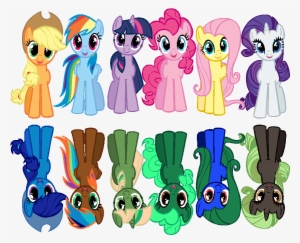 Applejack, Fluttershy, Inverted, Inverted Colors, Mane - My Little Pony Crochet Chart