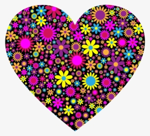 Floral Heart - Stock Photography