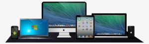 Work From Your Pc - Mac Tablet Iphone Png