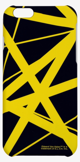Official Evh Store 5150 Hat, Hats, Guitar, Strap, Shoes, - Yellow Case On A Black Phone