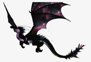 Galaxy Dragon Transparent Clipart Dragon Drawing - Dragon De La Galaxie