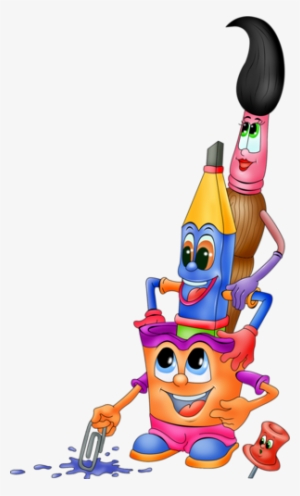 Ru - Crayons Frames Cliparts