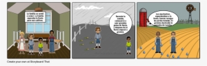 Una Carta A Dios - Storyboard