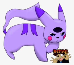 Pikachu Psychic Type <3 - Cartoon