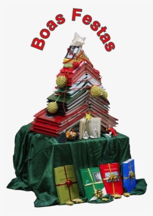 Árvore De Natal Da Biblioteca - Biblioteca Arvore De Natal
