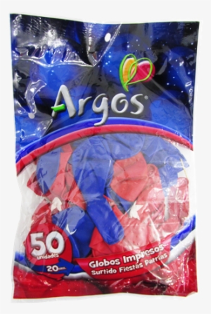 Globo Nº9 Estrella Blanca 50 Un Argos - Argos