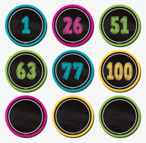 Tcr2567 Chalkboard Brights Number Cards Image - Zone Denmark Classic Face Cloth Grey