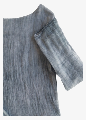 Halo Labels Gauze Long Sleeve Top Grey - Top