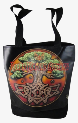 Celtic Tree Of Life Tote Bag - Design Toscano Tree Of Life Canvas Wall Scroll Tapestry