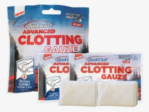 Quikclot Gauze Contents Quikclot Gauze Strt - Quikclot Advanced Clotting Gauze