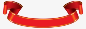 Banner Png Red Gold