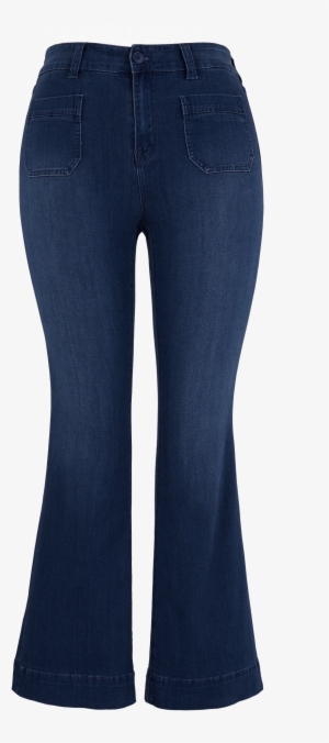 Patch Pocket Flare Jean At Melissa Mccarthy Seven7