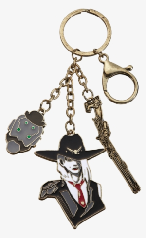 Overwatch X Loungefly Ashe Charm Keychain - Overwatch Ashe Art